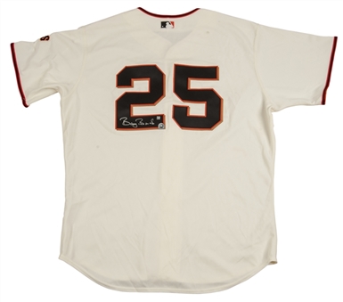 Barry Bonds Signed San Francisco Giants Home Jersey (MLB Authenticated)